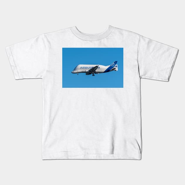 Airbus Beluga number 4 Kids T-Shirt by Russell102